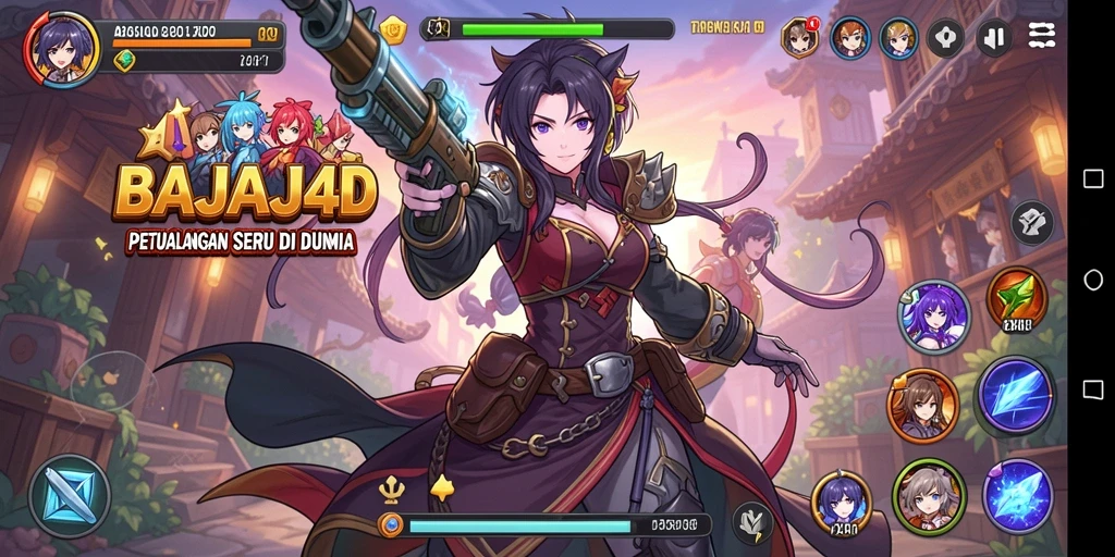 Tampilan gameplay BAJAJ4D yang penuh warna dan karakter menarik.