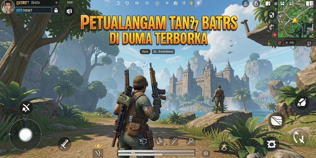 Screenshot gameplay Open World IDEBET yang menampilkan petualangan seru.