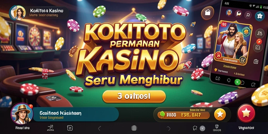 Tampilan game KOKITOTO dengan grafis yang menawan.