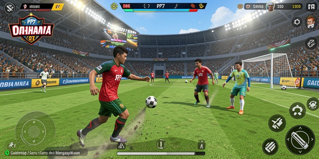 Tampilan menarik dari gameplay PP7 yang penuh aksi.